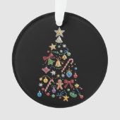 Rhinestone Whimiscal Bling Christmas Tree Holiday (devant)
