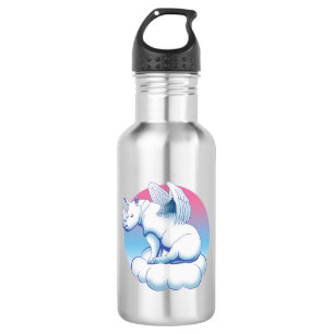 Rhino Angel - Rhinoceros Conservation Awareness Waterfles