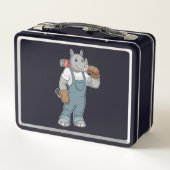 Rhino as Handyman with Water pump plits (Achterkant)