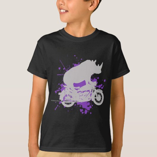Rhino Biker T-shirt (Voorkant)