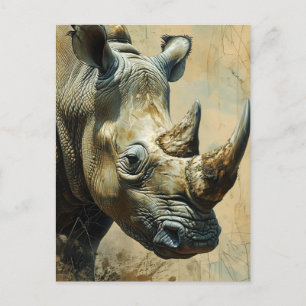 Rhino  briefkaart
