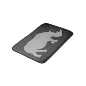 Rhino Chalkboard Badmat (Gekanteld)