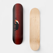 Rhino en Rode zon Skateboard (Voorkant)