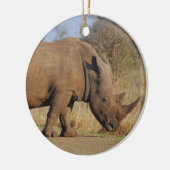 Rhino Keramisch Ornament (Links)