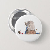 Rhino Knitting Button (Voorkant /achterkant)