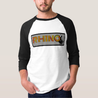 Rhino Letter Logo – O met silhouet van een neushoo T-shirt