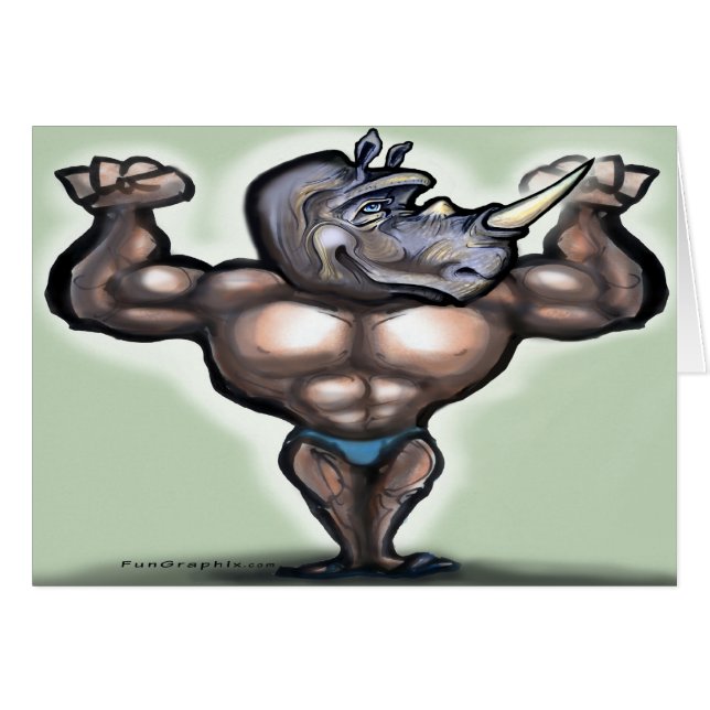 Rhino Man (Voorkant Horizontaal)