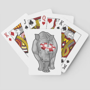 Rhino Poker-chips Pokerkaarten
