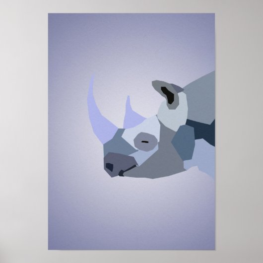Rhino Poster (Voorkant)