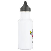 Rhino Rainbow Cute Kinder Waterfles (Links)