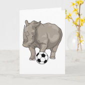 Rhino Soccer Soccer Kaart (Gele Bloem)