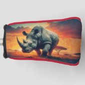Rhino Sunset Safari Golfheadcover (Voorkant)