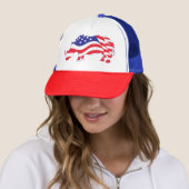 Rhino-VS-vlag Trucker Pet (In situ)