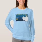 RHINOCARD: INSTINCT TO CHARGE by Sandra Boynton T-shirt (Voorkant)
