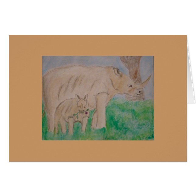 rhinocéros (Devant Horizontal)