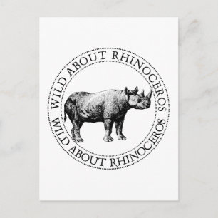 Rhinoceros Briefkaart