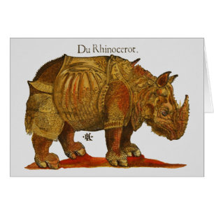 Rhinoceros d'antiquité de Rhino vintage Durer