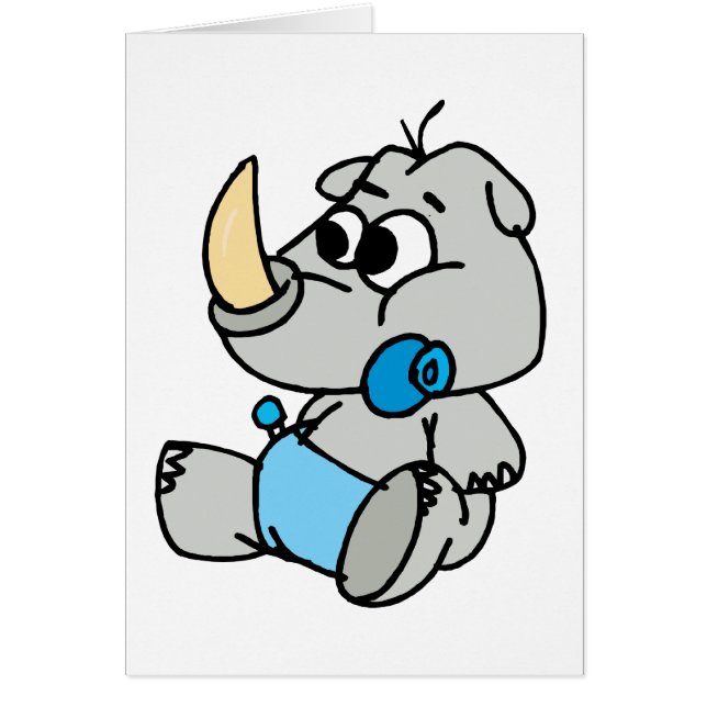 Rhinocéros de bébé (Devant)