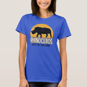 Rhinoceros - Gewoon vetweefsel T-shirt