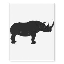 Rhinocéros noir Tatoo