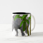 Rhinoceros Oh Garçon Lundi Mug (Devant droit)