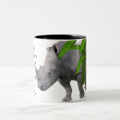 Rhinoceros Oh Garçon Lundi Mug (Centre)