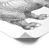Rhinoceros Print (Hoek)