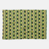 Rhinoceros Safari Weave Pattern Theedoek (Horizontaal)