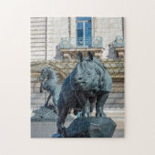 Rhinoceros voor musée d'Orsay - Parijs Legpuzzel (Verticaal)