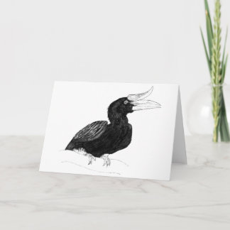 Rhinocerous Hornbill van Odin Kaart