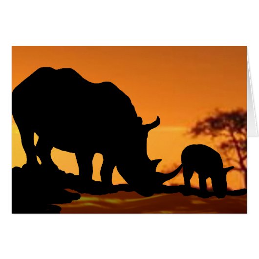 rhinofamilie (Voorkant Horizontaal)