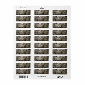 Rhinos dormant Étiquettes (Feuille entière)