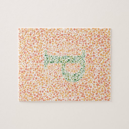 Rho Eye Test Jigzaag Legpuzzel (Horizontaal)