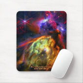 Rho Ophiuchi Cloud Complex - James Webb NIRCam Muismat (Met muis)