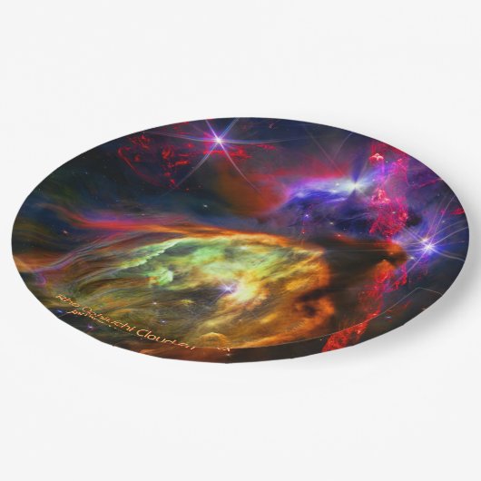 Rho Ophiuchi Cloud Complex - James Webb NIRCam Papieren Bordje (Gekanteld)