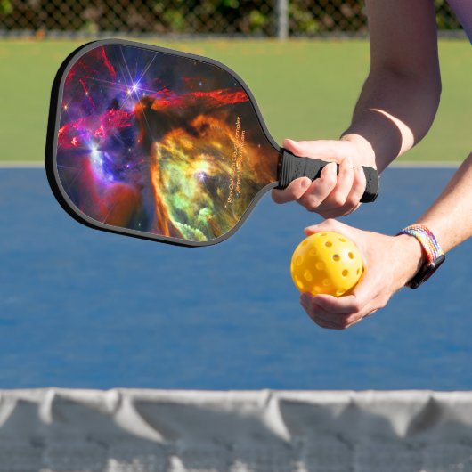 Rho Ophiuchi Cloud Complex - James Webb NIRCam Pickleball Paddle (Insitu)