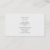 Rho Ophiuchi Cloud Complex - James Webb NIRCam Visitekaartje (Achterkant)