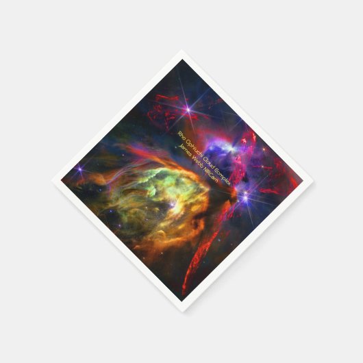 Rho Ophiuchi Cloud Complex, James Webb Space Foto Servet (Hoek)