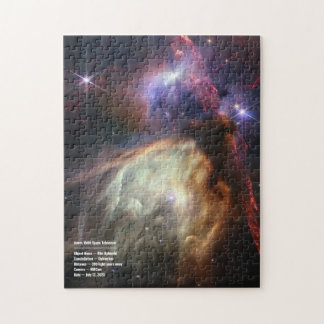 Rho Ophiuchi Jubileum Afbeelding van JWST Telescop Legpuzzel
