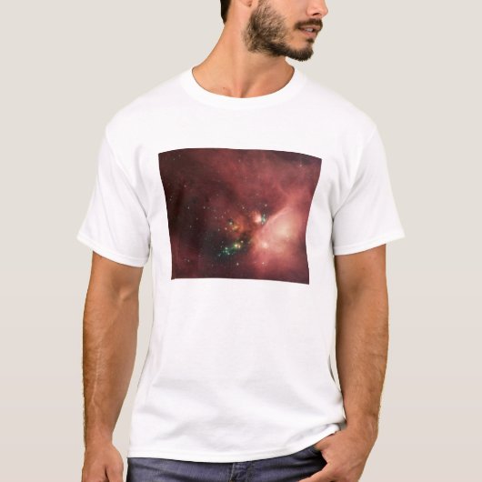 Rho Ophiuchi nebula 2 T-shirt (Voorkant)