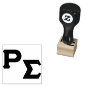 Rho Sigma Stamp Rubberstempel (Gestempeld)