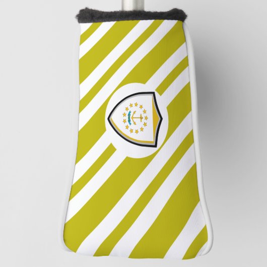 Rhode-eilandvlag Golfheadcover (Draai 90)