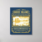 Rhode Island Art Déco 250e anniversaire de l'Améri (Recto)