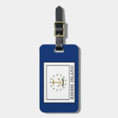Rhode Island Bagagelabel (Voorkant verticaal)