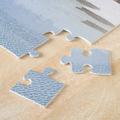 Rhode Island Beach Shore Waterverf Legpuzzel (Zijkant)