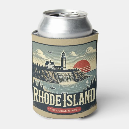 Rhode Island Blikjeskoeler (Blikje Voorkant)