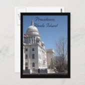 Rhode Island Briefkaart (Voorkant / Achterkant)