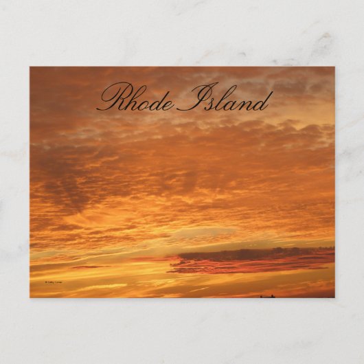 Rhode Island Briefkaart (Voorkant)