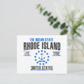 Rhode Island Briefkaart (Staand voorkant)
