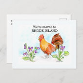 Rhode Island Briefkaart (Voorkant / Achterkant)